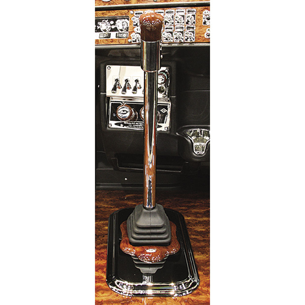 Shift Lever Cover Assembly Kit with Gearshift Knob 18" Sleeve