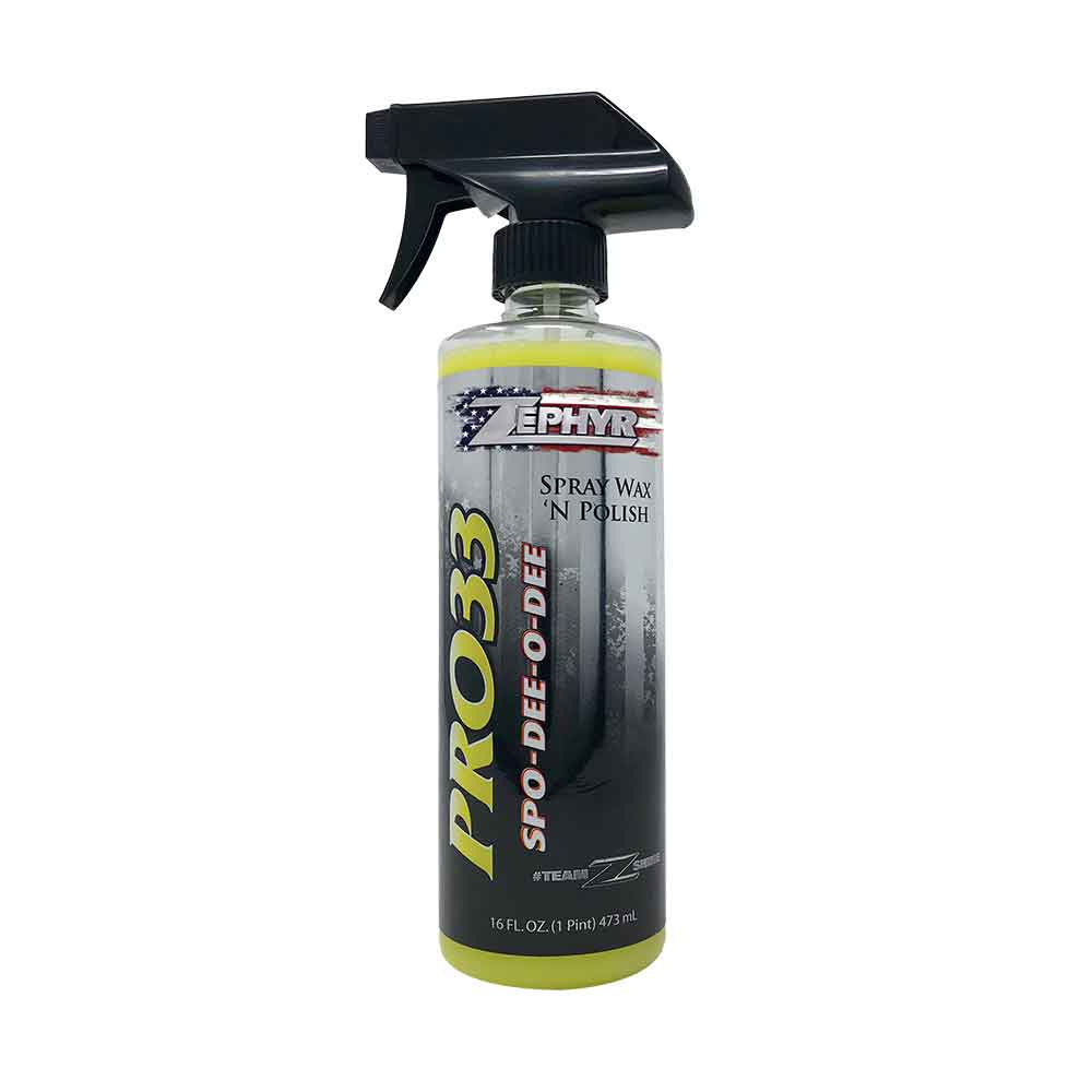 Zephyr PRO 33 SPO-DEE-O-DEE Spray Wax 16 oz.