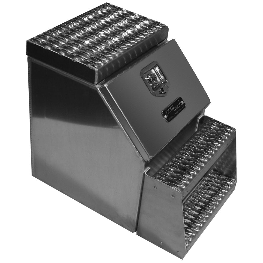 18" Smooth Aluminum Step Tool Box