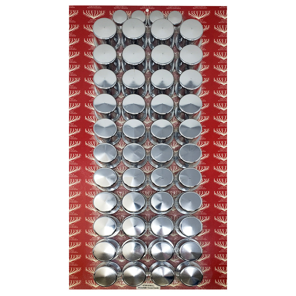 Peterbilt Texas Look Nut Cover Starter Kit