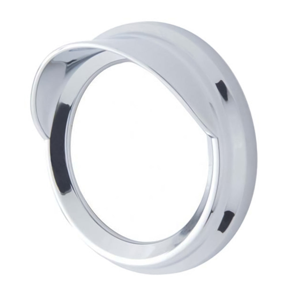 Peterbilt 2" Chrome Gauge Bezel Cover with Visor