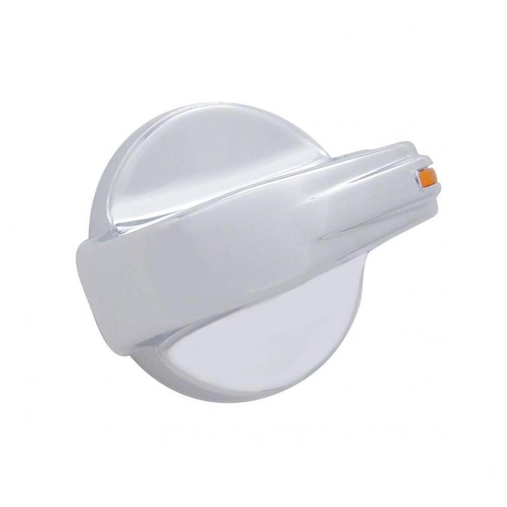 Chrome Plastic A/C Control Knob for Peterbilt 2006 and newer