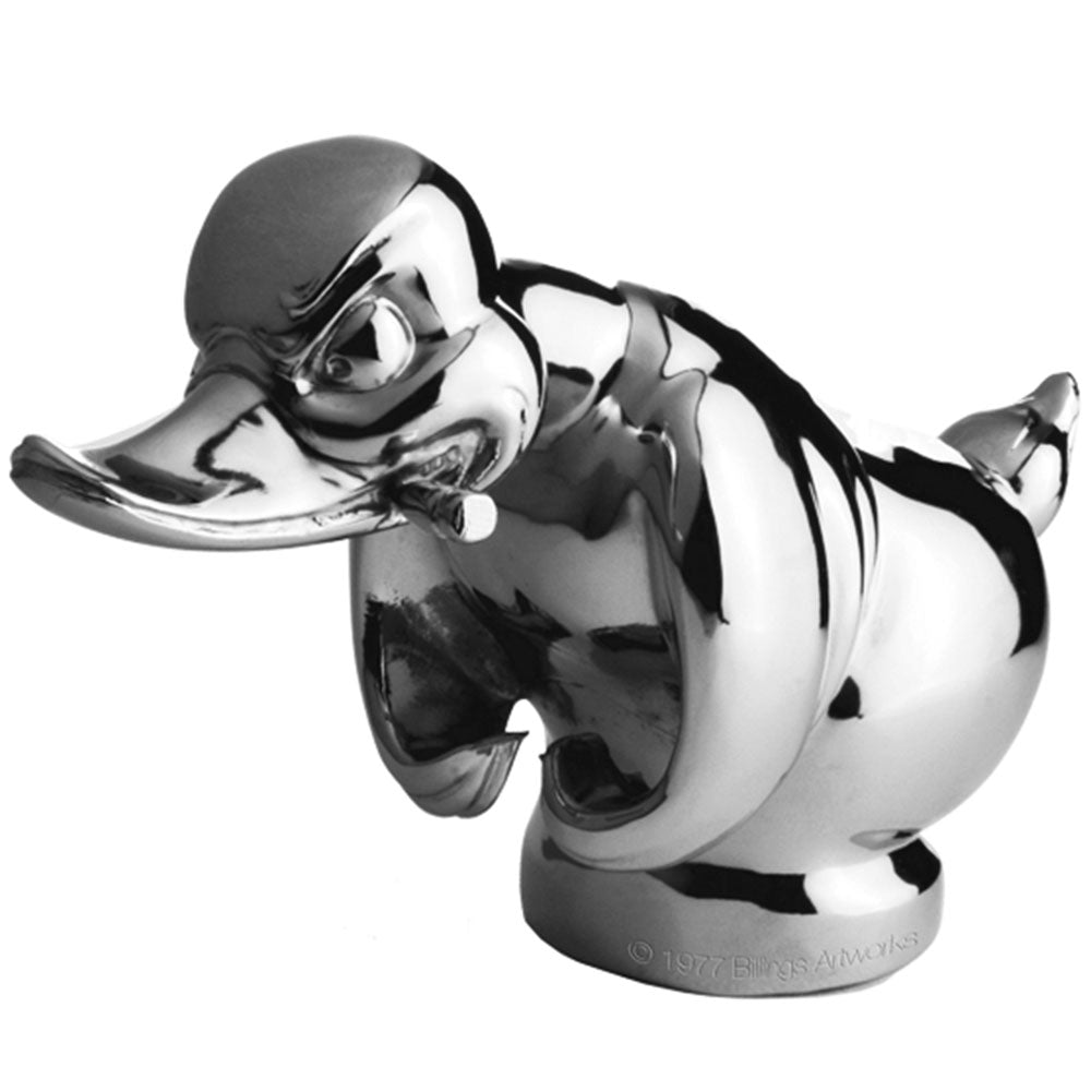 Chrome Convoy Rubber Duck Hood Ornament