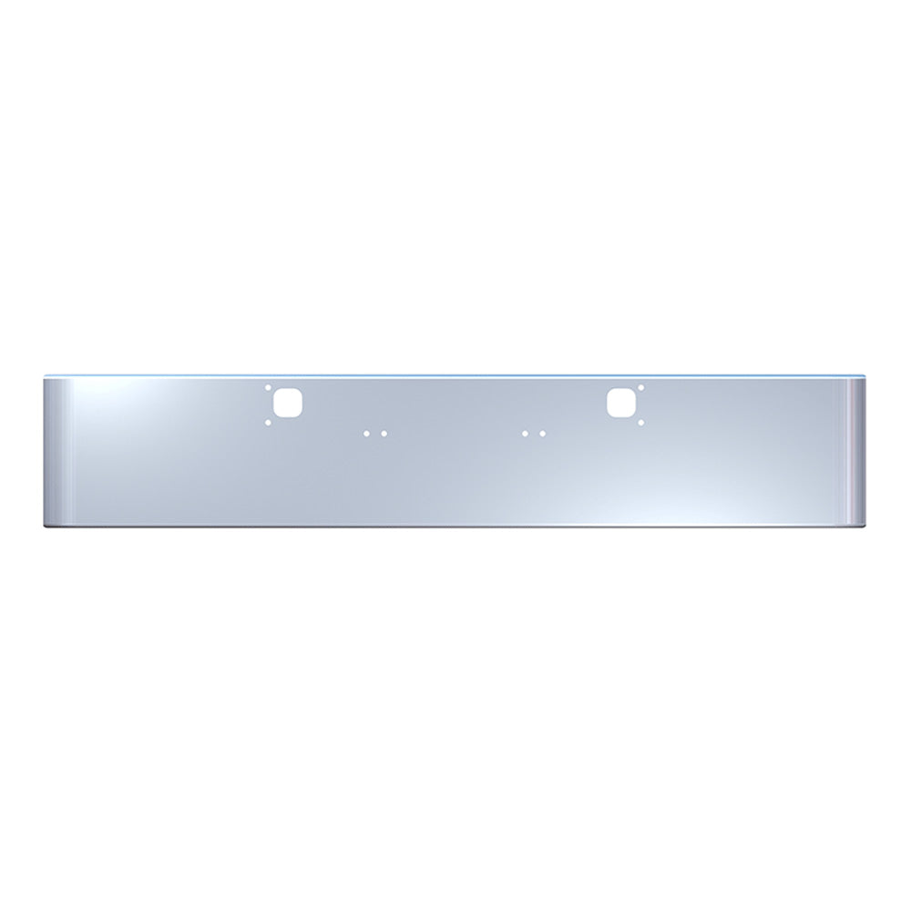 Kenworth W900A 1967-1981 18" Texas Square Bumper with Tow Holes