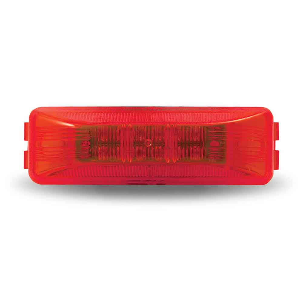 12 Diode Red Rectangular LED Marker Light