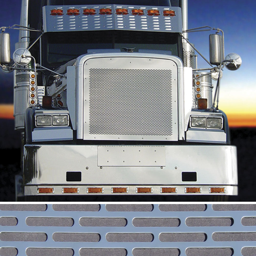 FL 3/16" Horizontal Obround Punched Grill