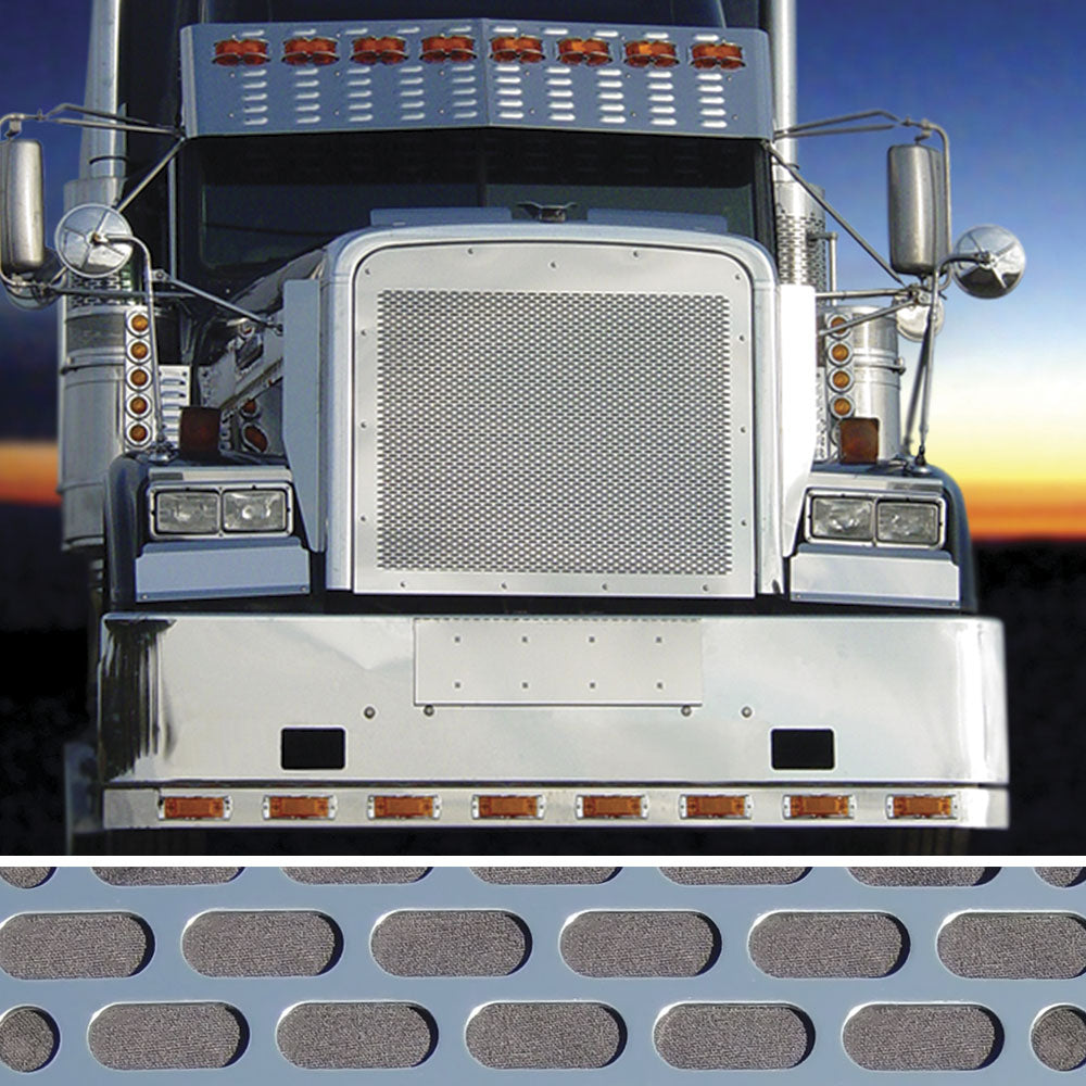 Freightliner Horizontal 5/16" Oval Punched Grill