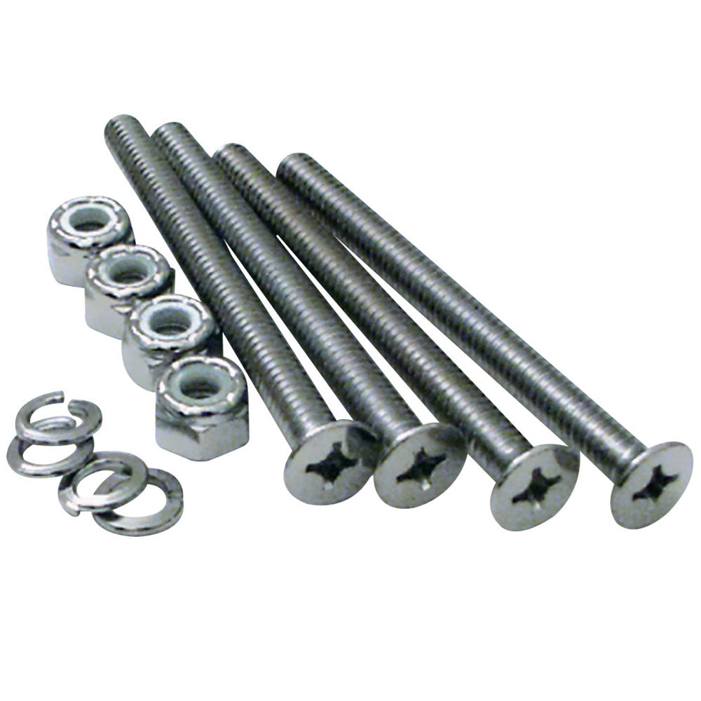 1/4" X 3" Long Chrome Screw Set for Mount Stand