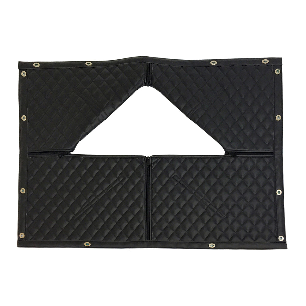 Double Zipper Quilted Winterfront