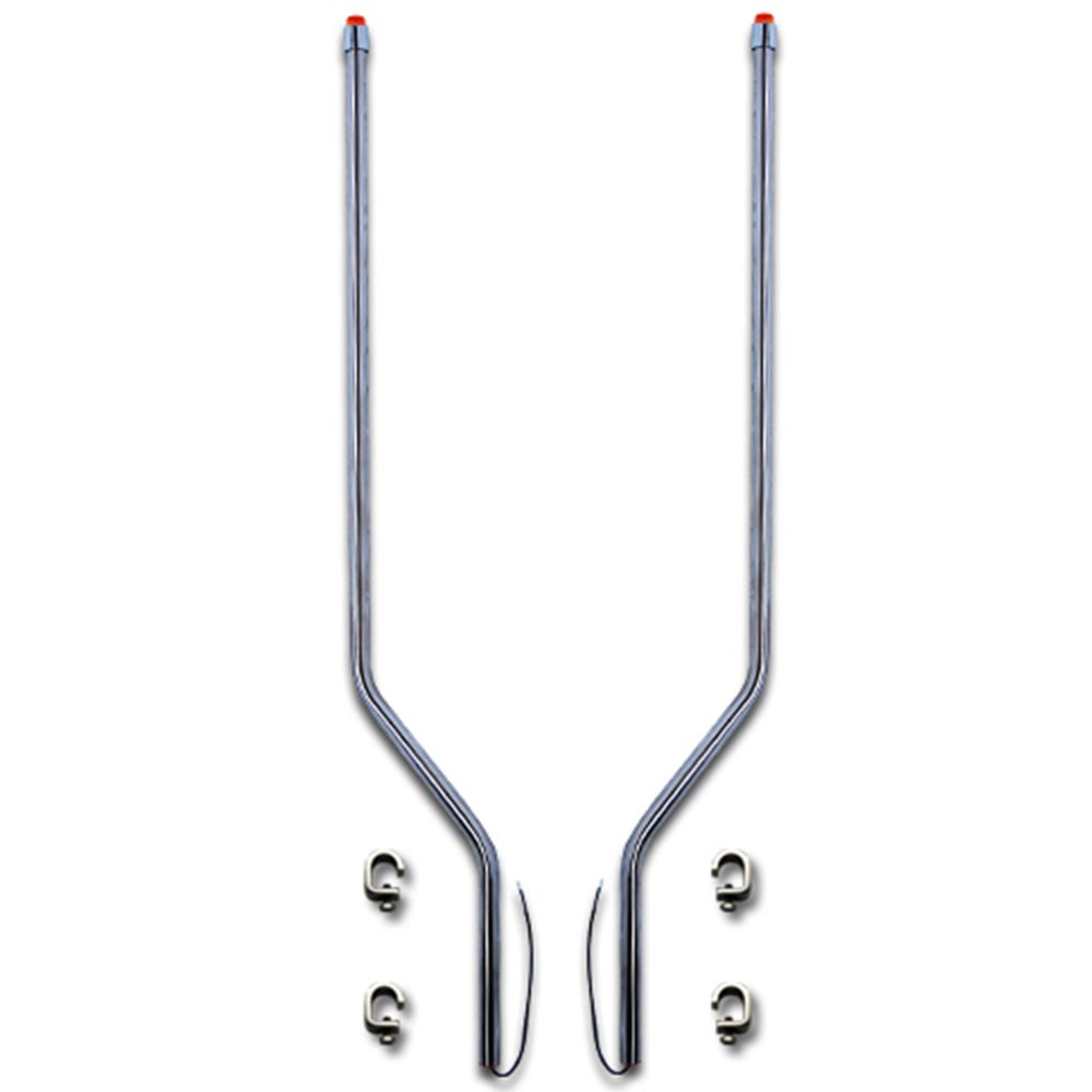 Stainless Steel LED Bumper Guides for Peterbilt, Mack, Sterling, Western Star