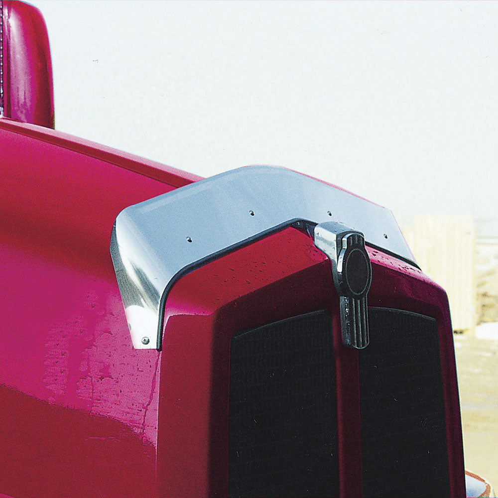 Kenworth T600 Stainless Hood Shield Bug Deflector