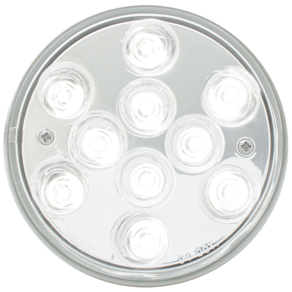 4" Mega 10 Plus White Back Up LED Light