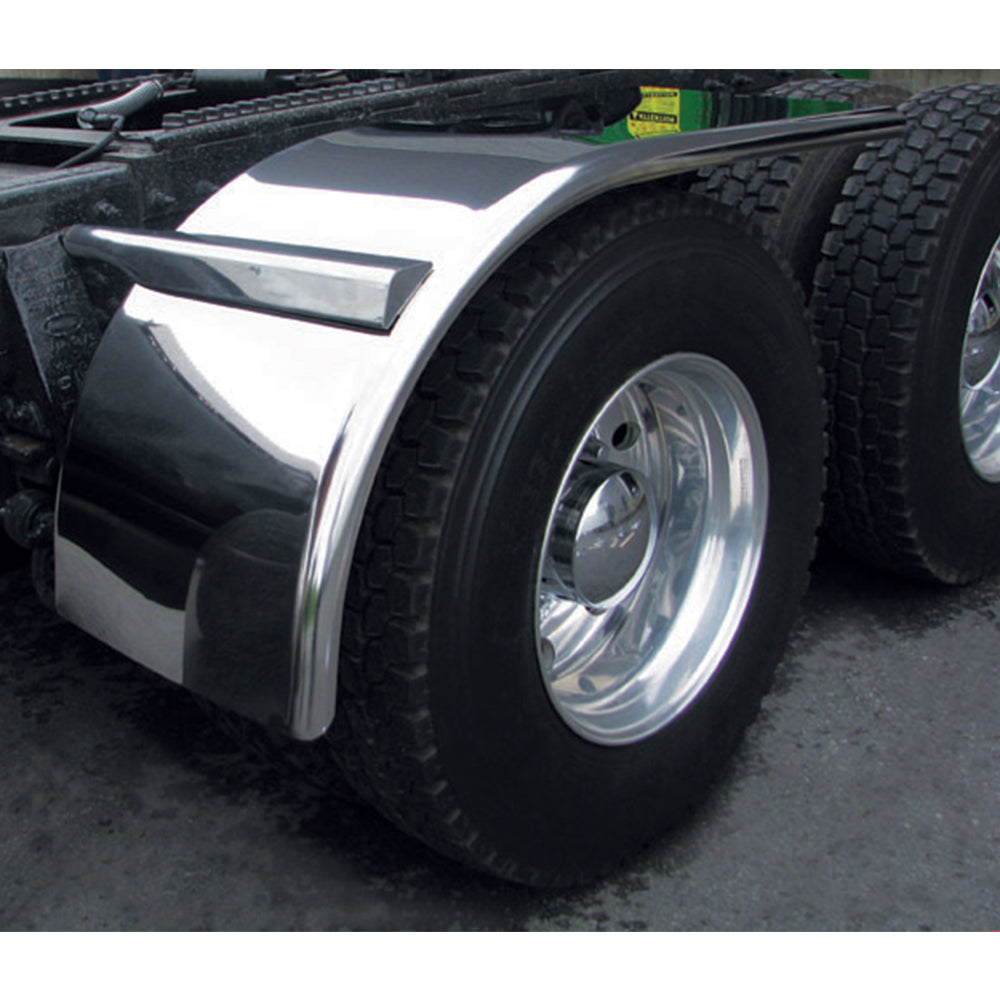 66" Stainless Steel Half Tandem Fenders