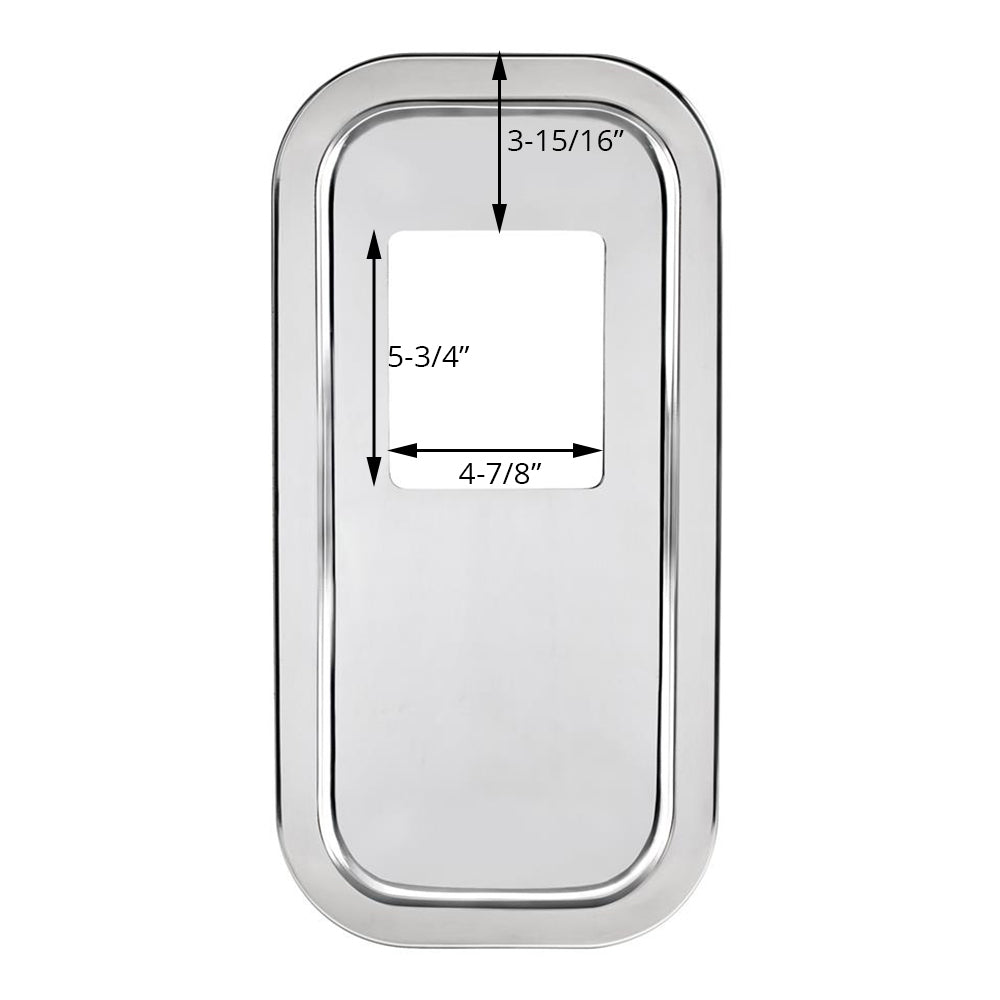 Peterbilt Shift Plate Cover 5 3/4" x 4 7/8"
