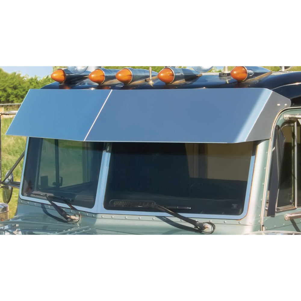 Peterbilt Flat Top 1988-2005 13.5" Blind Mount Drop Visor