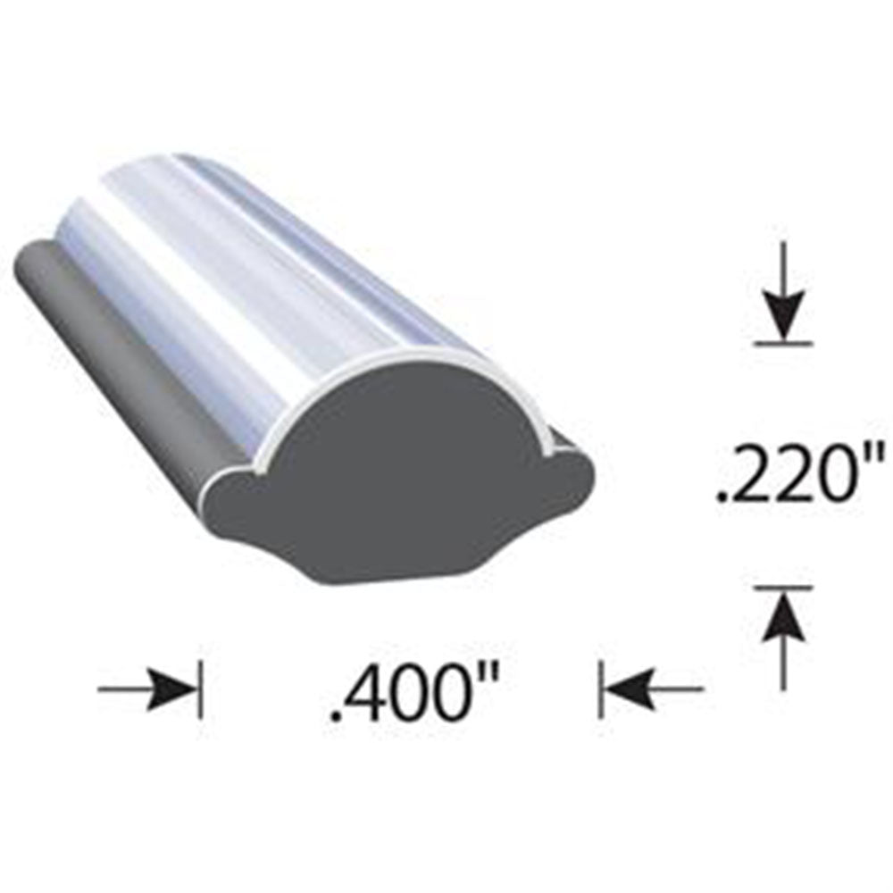 Chrome Locking Gasket for Windshields and Windows