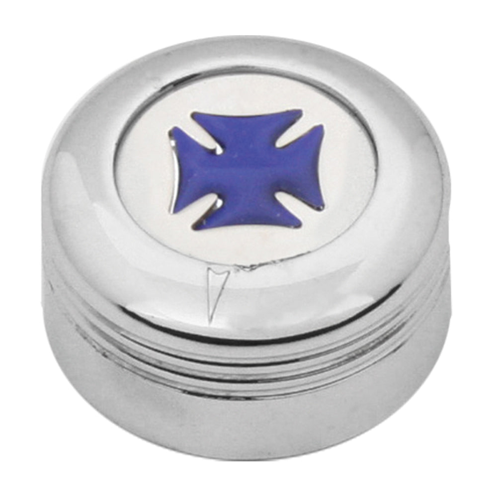 Peterbilt Chrome AC/Heater Knob with Maltese Cross