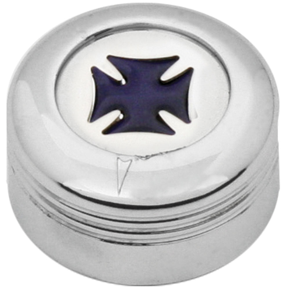 Peterbilt Chrome AC/Heater Knob with Maltese Cross
