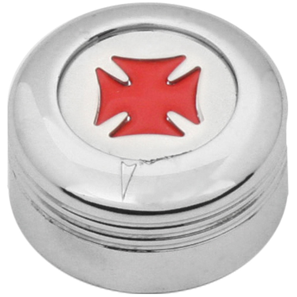 Peterbilt Chrome AC/Heater Knob with Maltese Cross