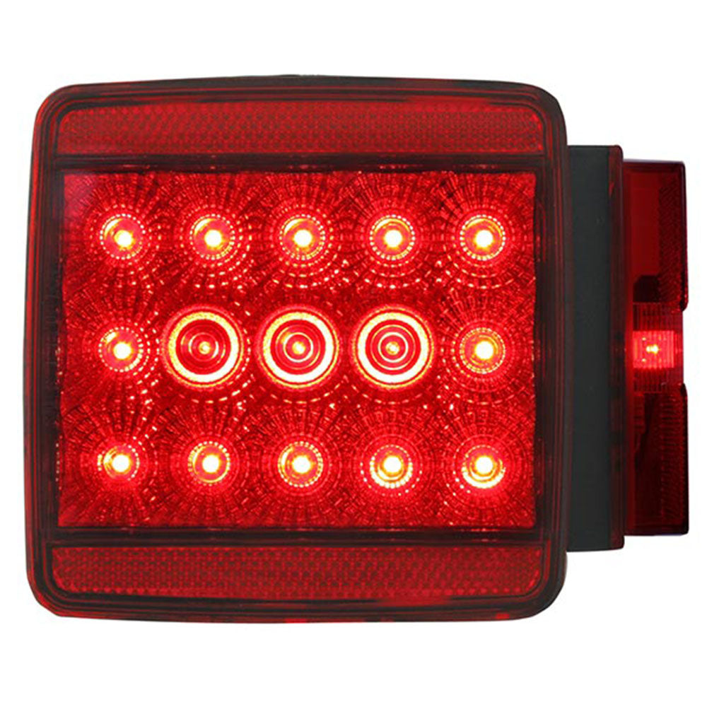4-1/4" Red 15 LED Spyder Stop/Turn/Tail Light