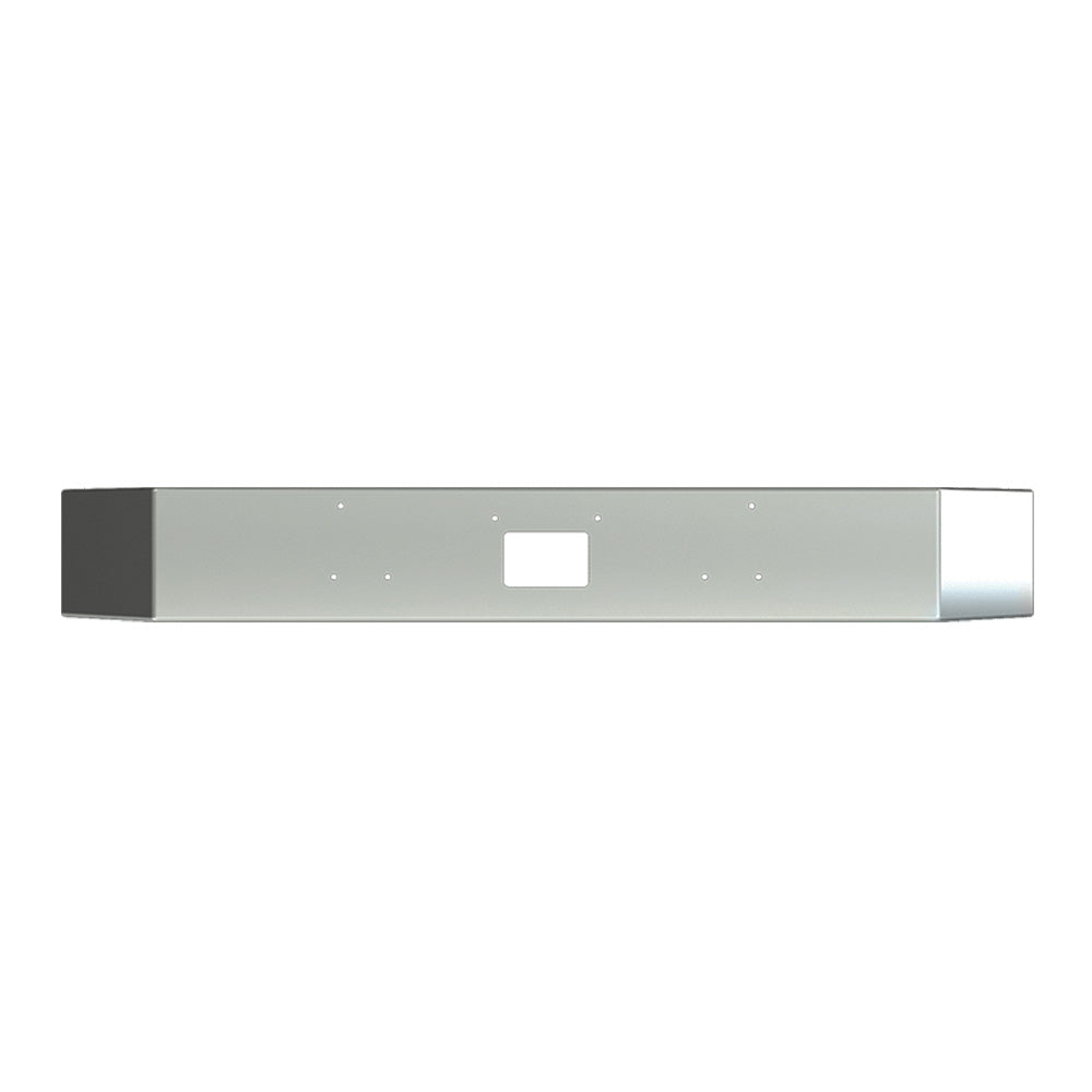 Peterbilt 357, 378 Setback 12-Inch Open End Chrome Bumper