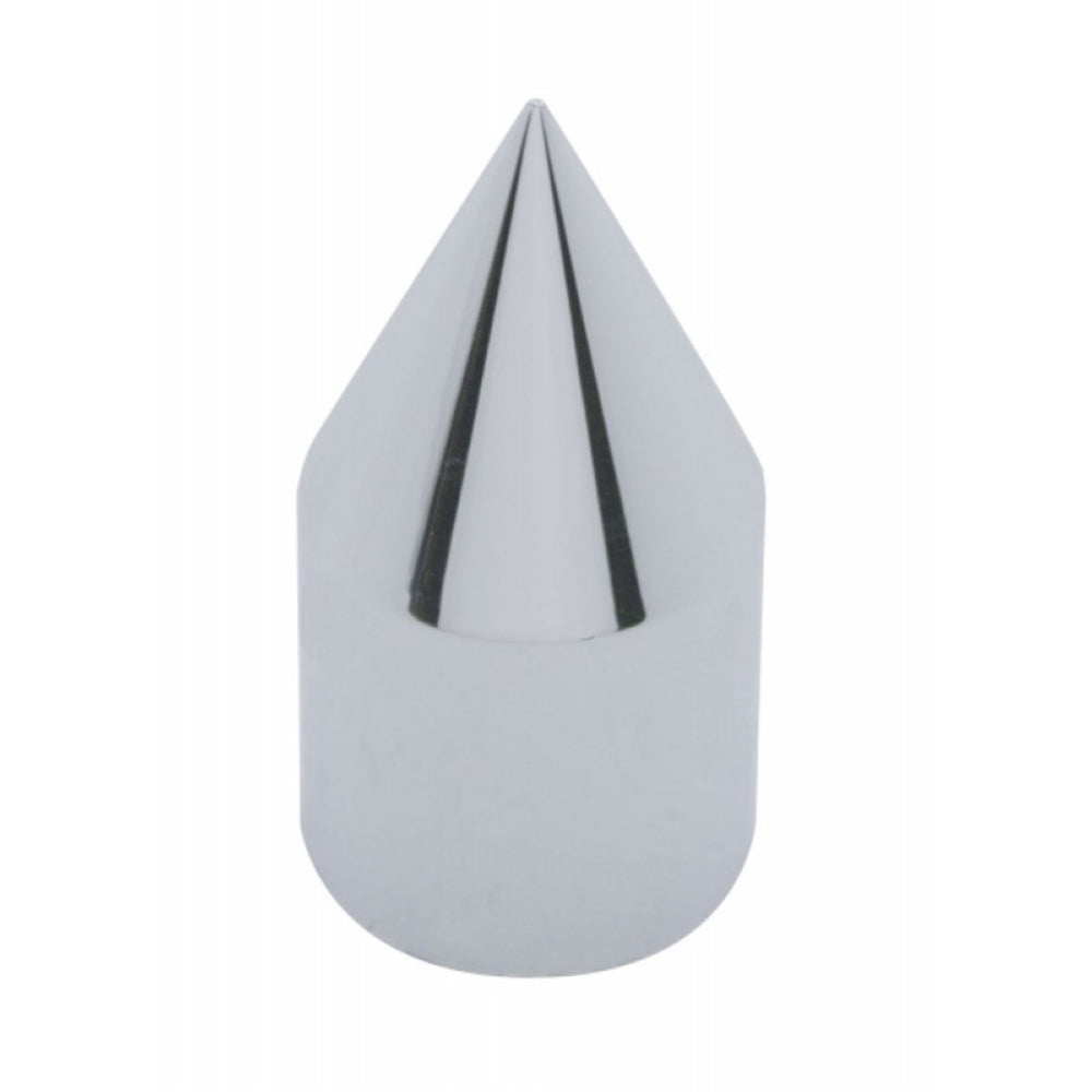 33mm Chrome Plastic Spike Nut Cover - Push On