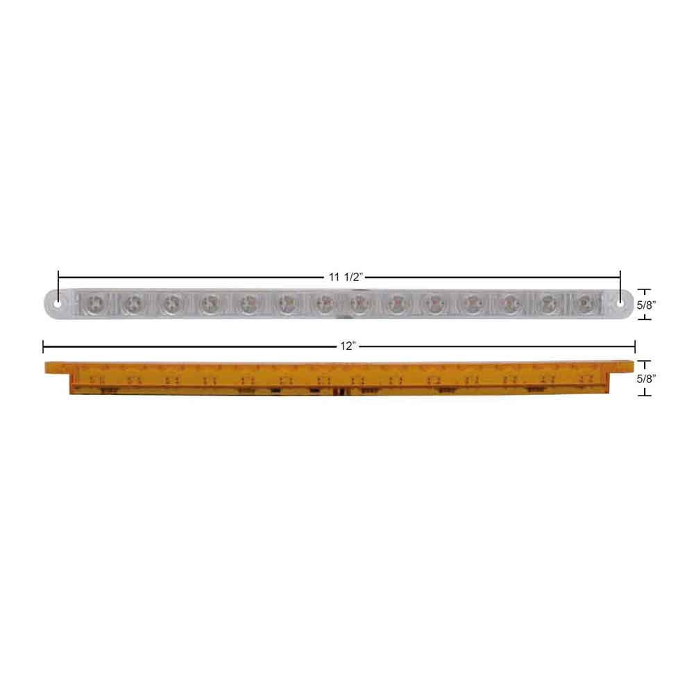 12" 14 LED Turn Signal Light Bar