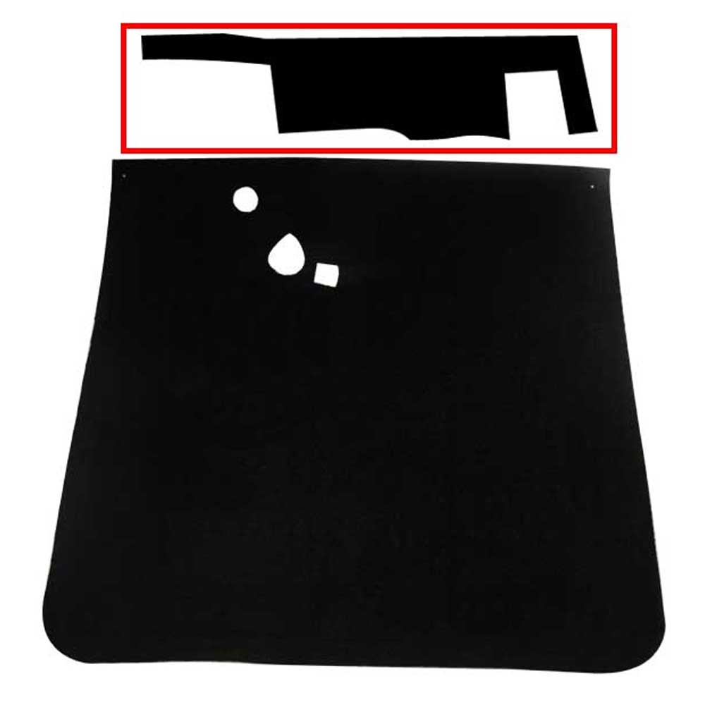 Peterbilt 359 Black Firewall Carpet