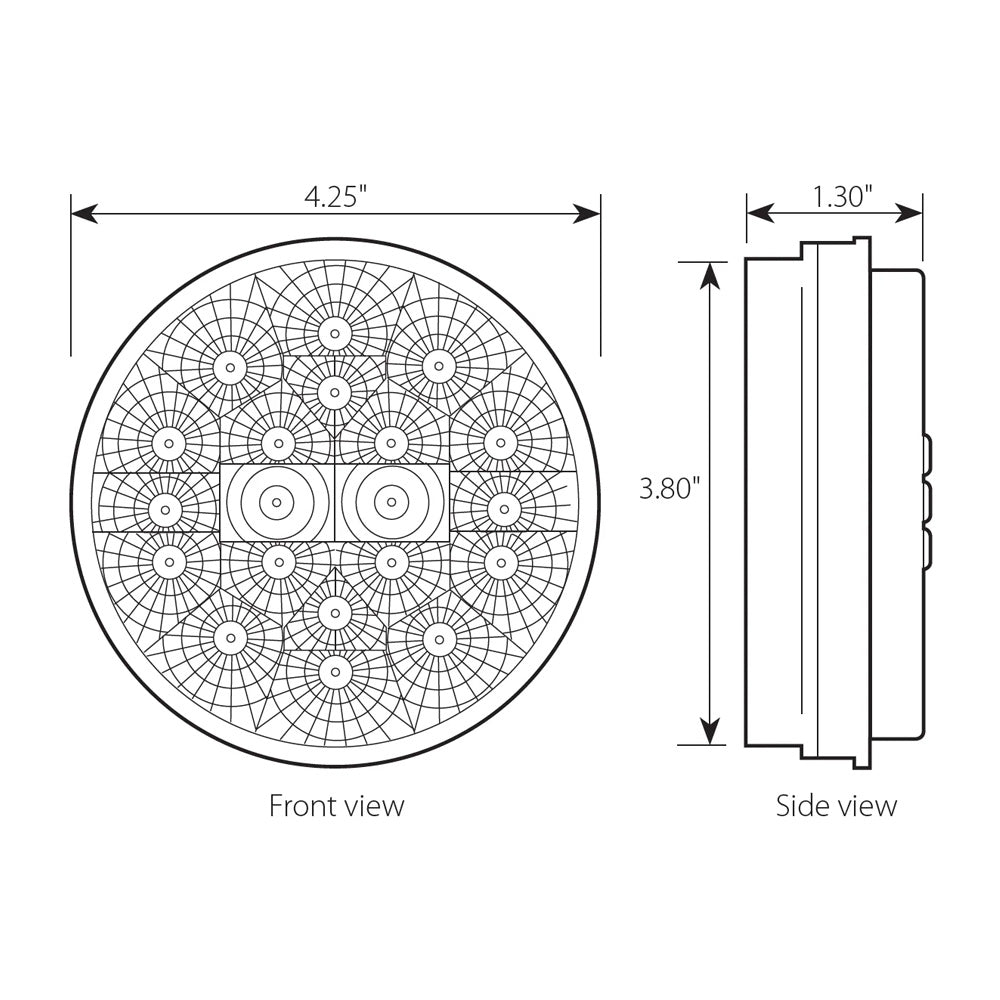 4" 20 LED Spyder Light