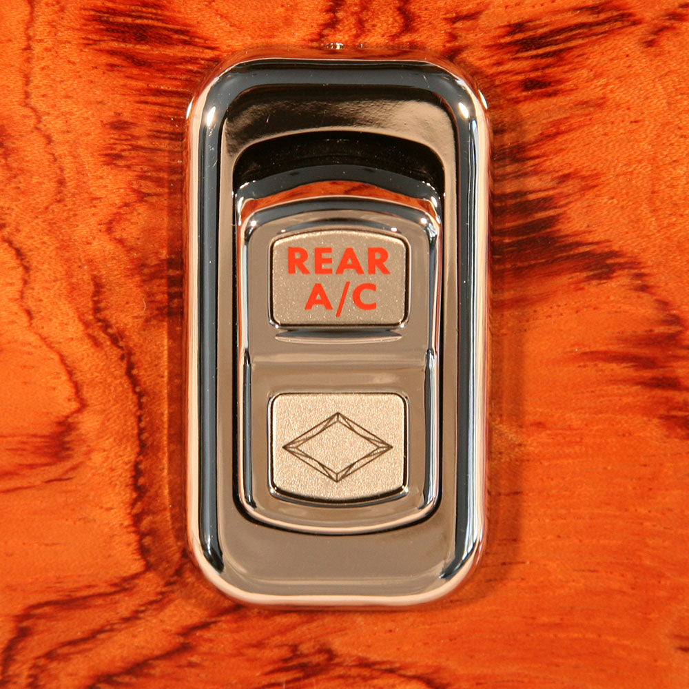 Chrome Rocker Switch Actuator Buttons with LED for Peterbilt