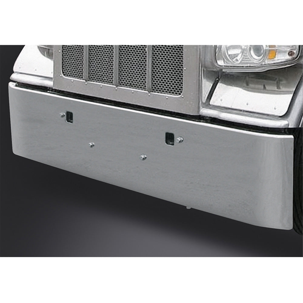 Peterbilt 389 18" Texas Square Chrome Bumper