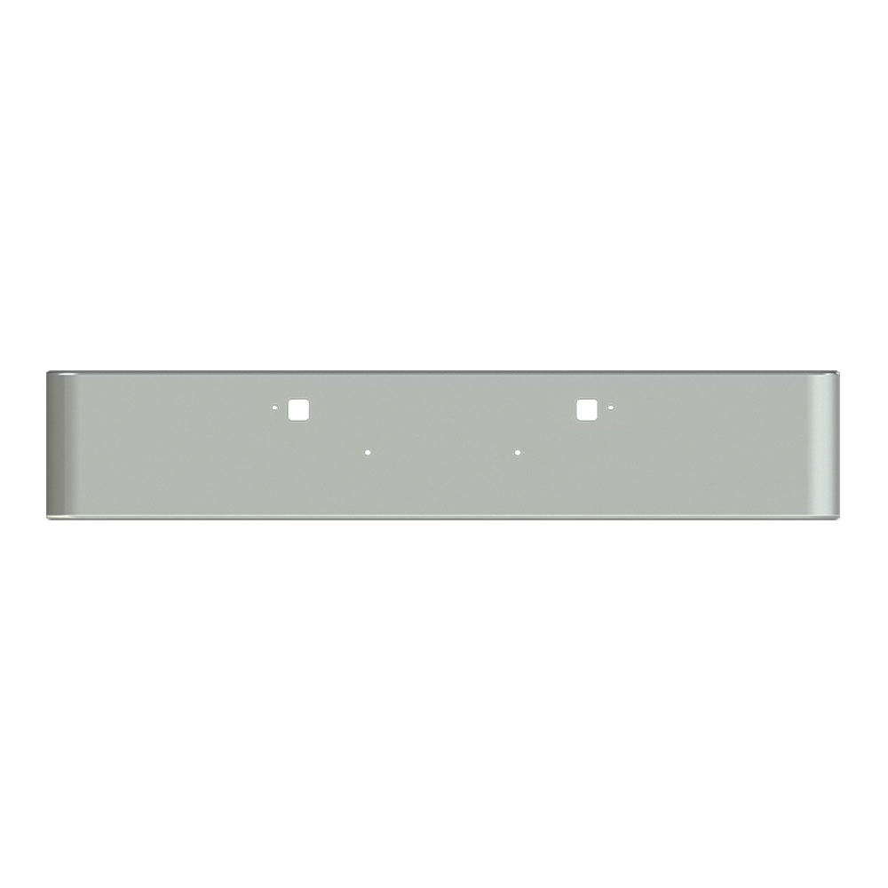Peterbilt 389 18" Texas Square Chrome Bumper