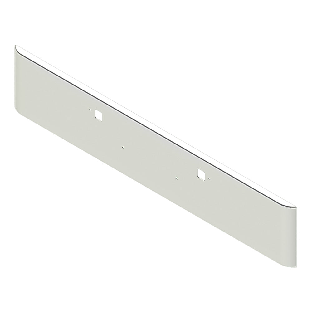 Peterbilt 389 18" Texas Square Chrome Bumper