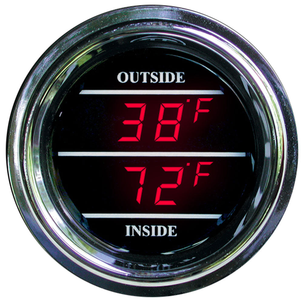 Dual Inside / Outside Air Temperature Gauge