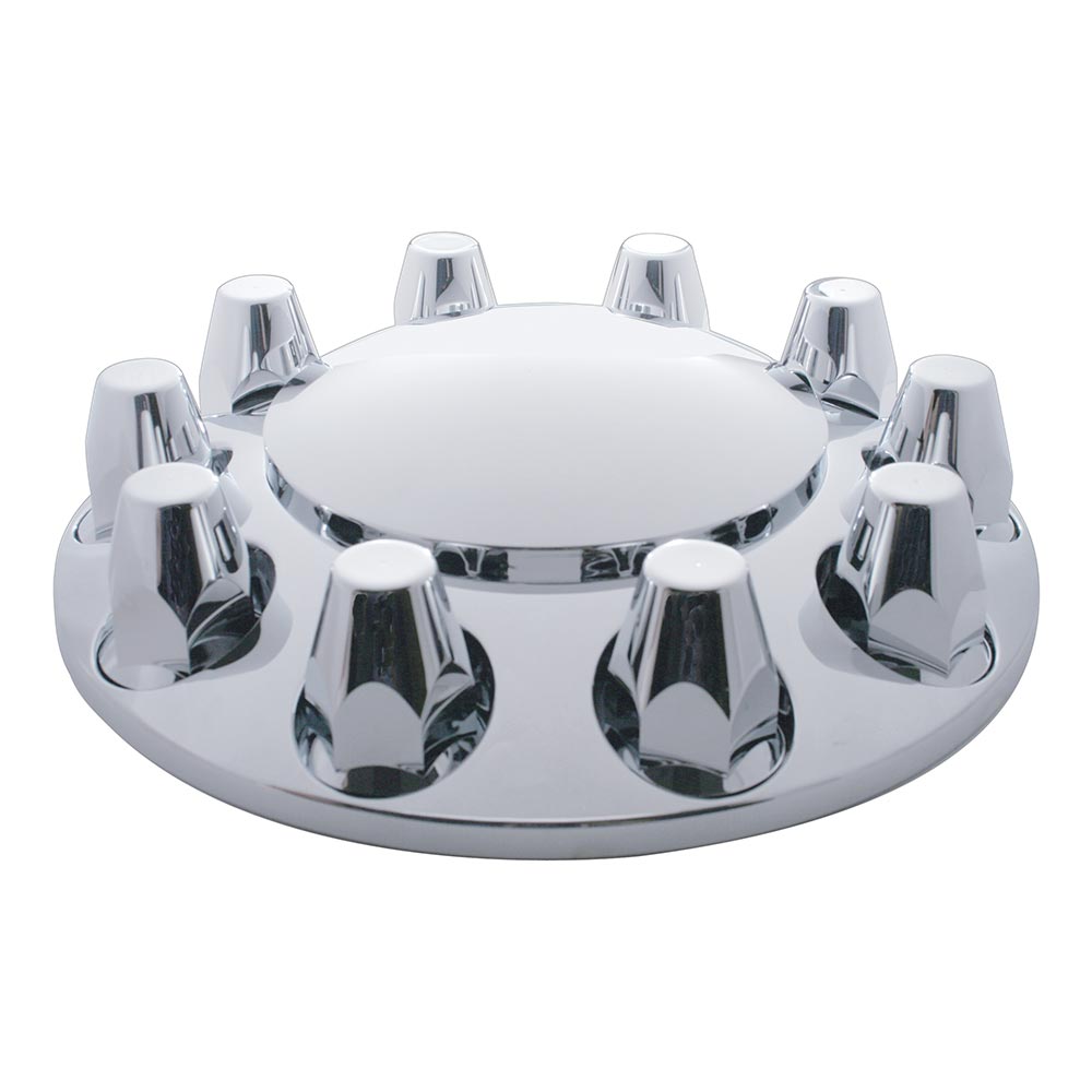 Front Chrome Axle Cover with 33mm Nut Covers