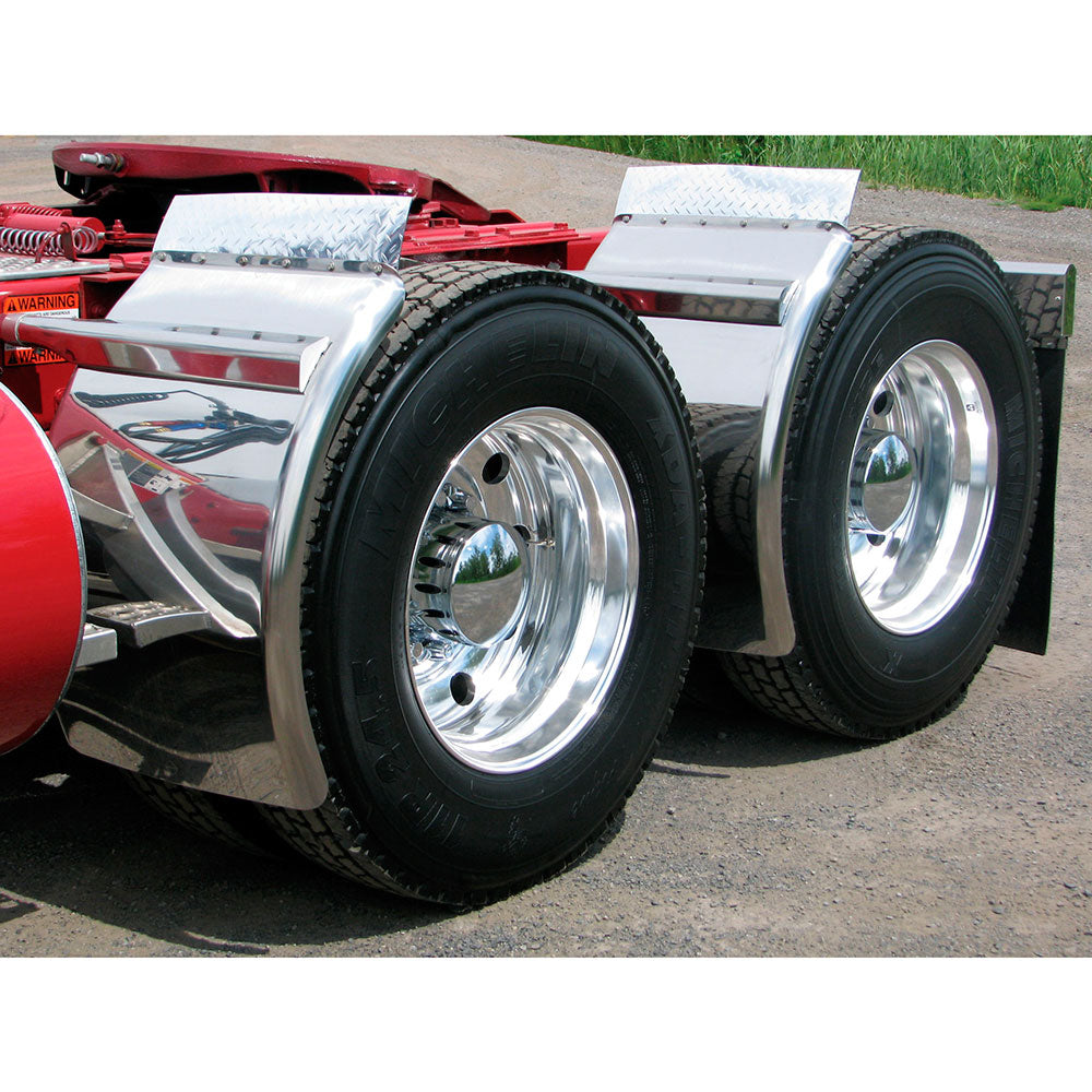 38" Super Long Quarter Fender With Triangle Mount