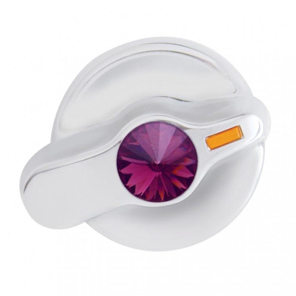 International Chrome Signature A/C Control Knob with Diamond