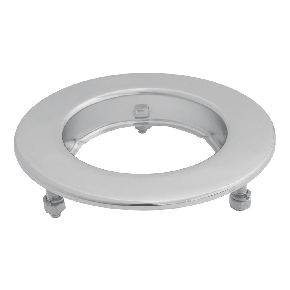 2-1/2" Stainless Steel Round Invisible Stud Flange Mount Rim