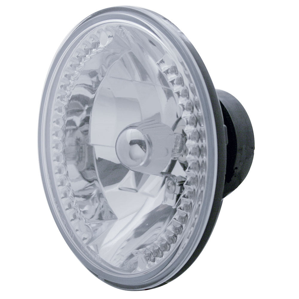 7" Round Crystal Headlight with LED