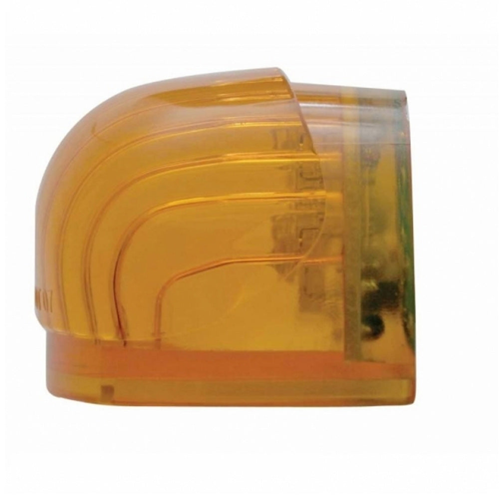 Dual Function Headlight Turn Signal Light - Amber LED/Amber Lens w/ 5 LED