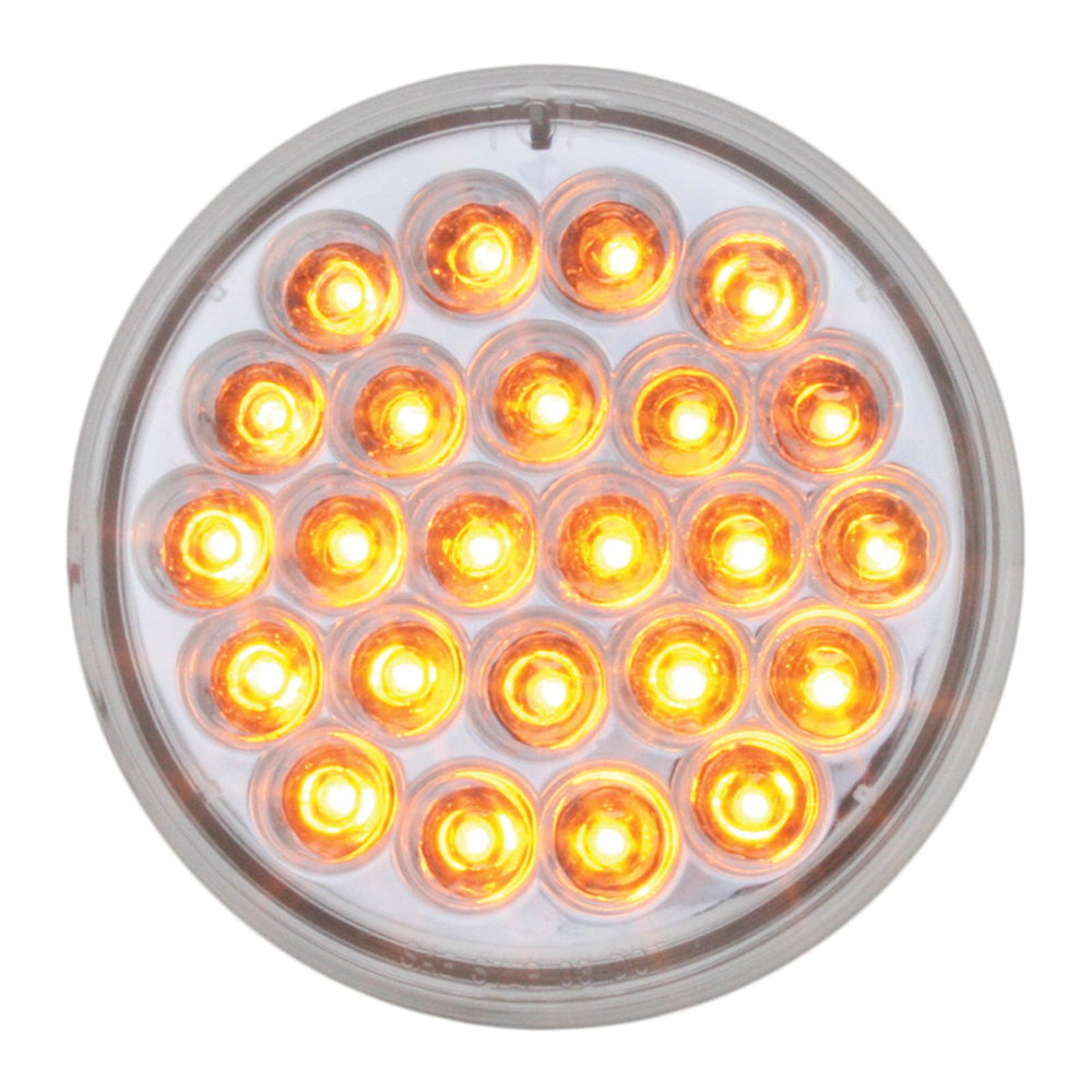4" 24 LED Pearl Strobe Light
