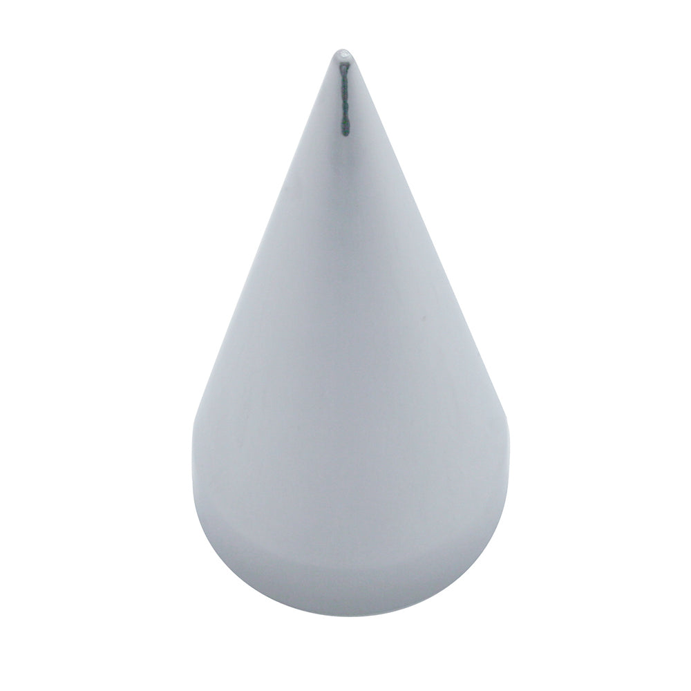 33mm Chrome Plastic Super Spike Nut Cover - Thread