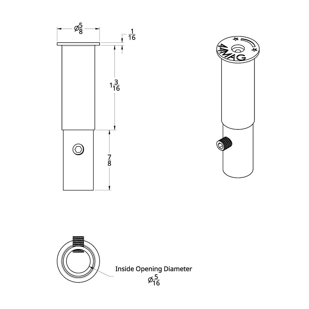 Peterbilt Bullet Toggle Switch Extensions