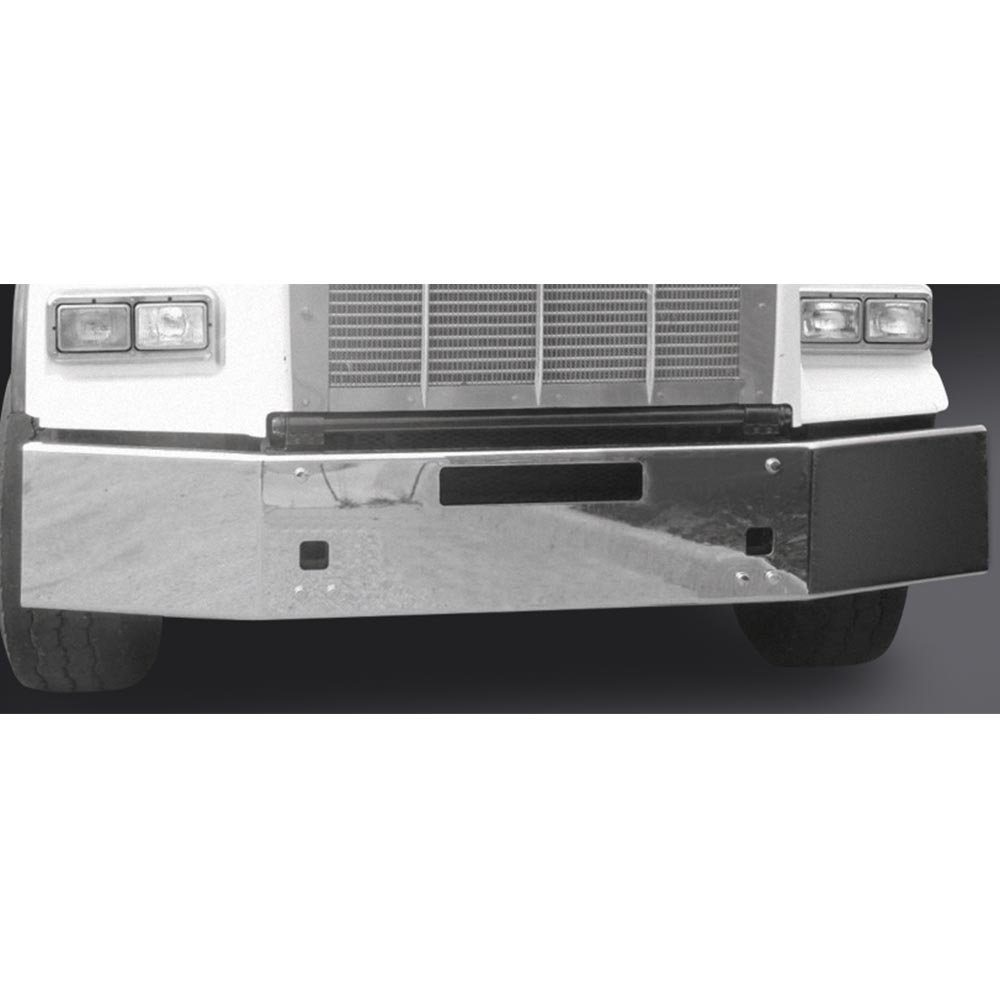 Kenworth T800B 14" Open End Chrome Bumper