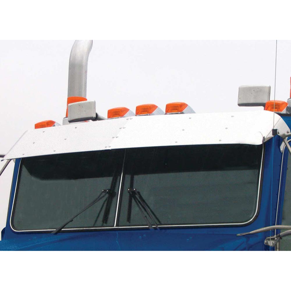 Kenworth 13" Stainless Steel Drop Visor