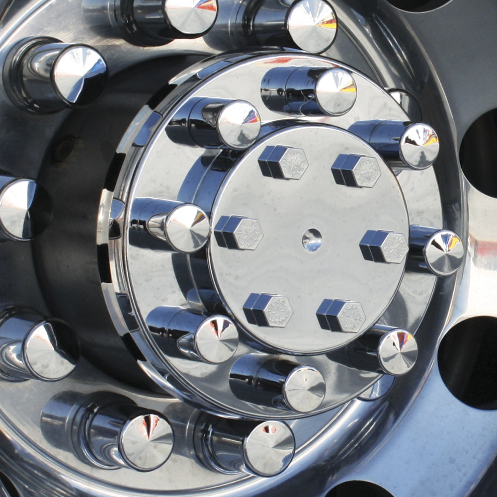 Rear Axle Cover with Top Hat Nut Covers