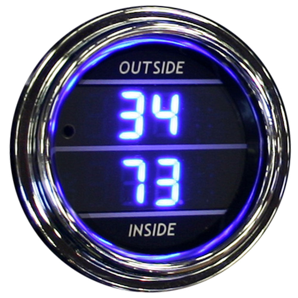 Dual Inside / Outside Air Temperature Gauge