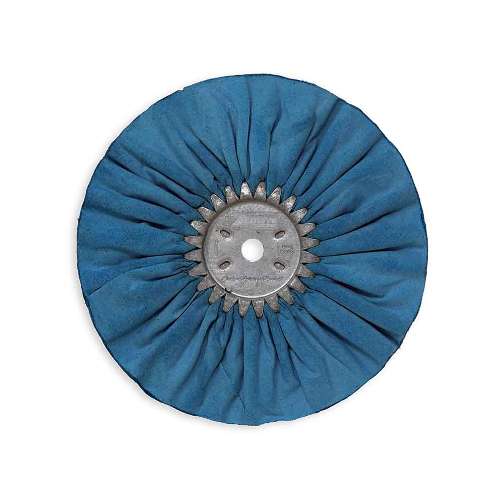 Zephyr 8" Blue Baron Clear Dip Buffing Wheel