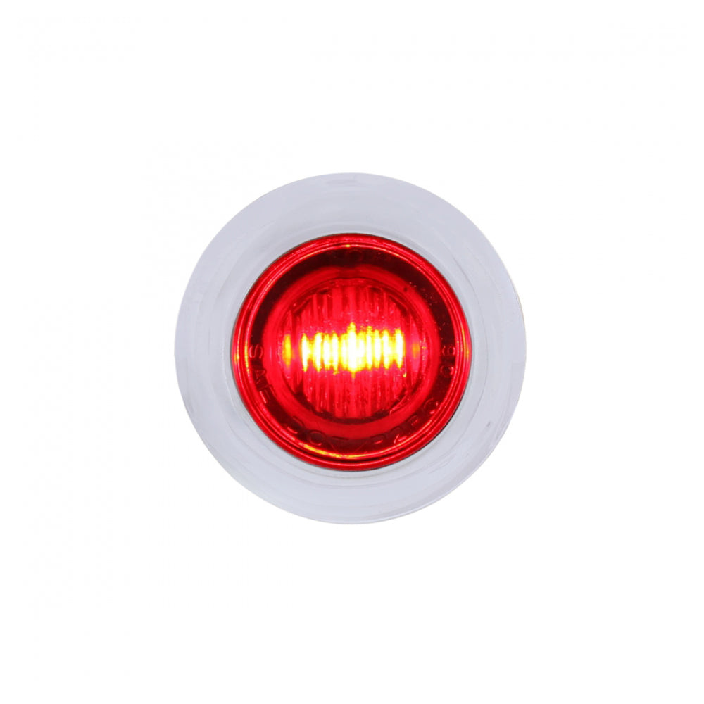 1 1/8"D Dual Function Mini LED Light with Bezel