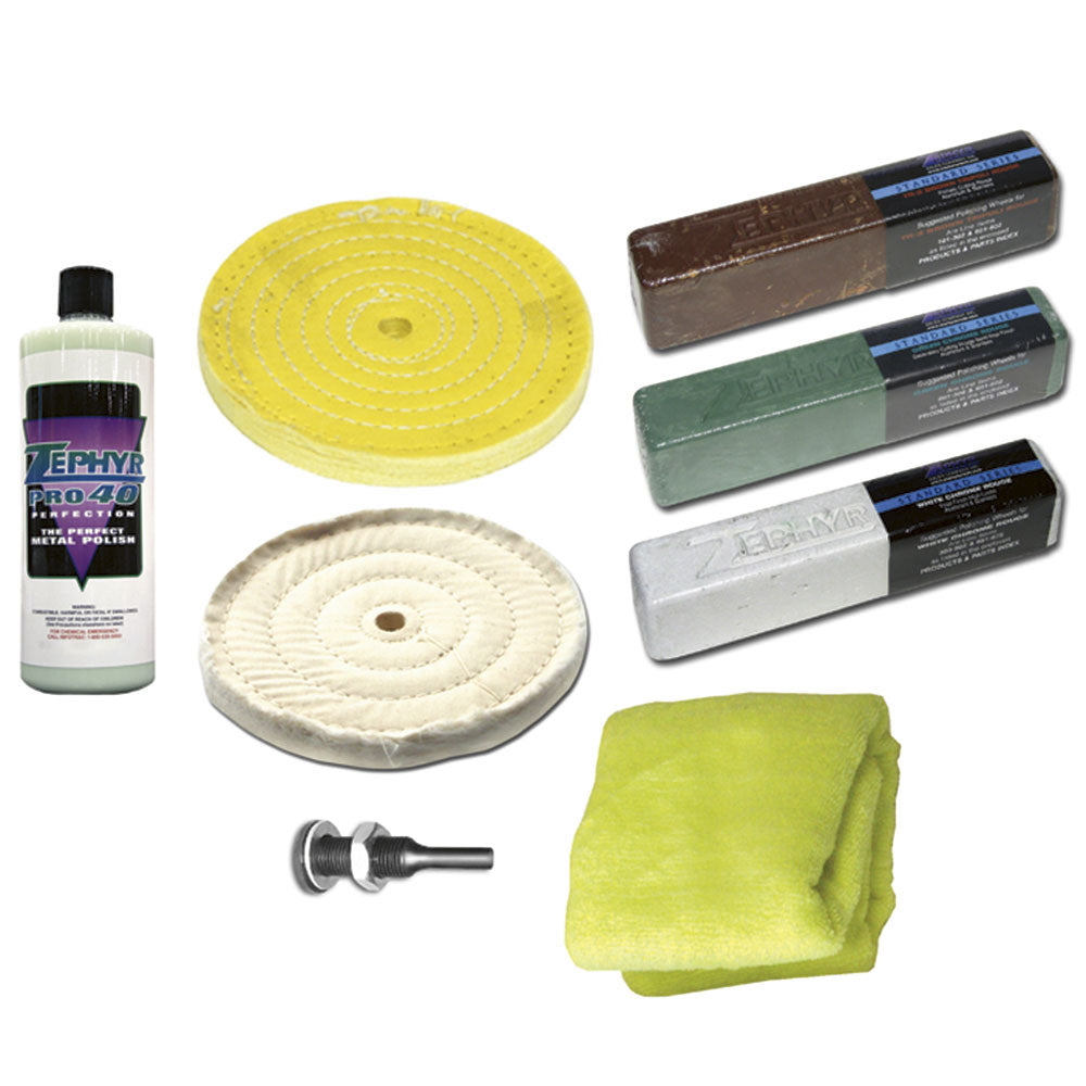Zephyr 8-Piece Buffing Kit